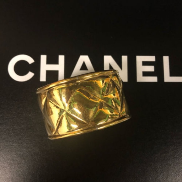 CHANEL Jewelry - Authentic CHANEL Bangle Matrasse CHANEL Jewelry - Authentic CHANEL Bangle Matrasse